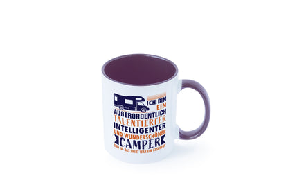 Talentierter | Intelligenter Wunderschöner Camper lustiger Spruch Geschenk