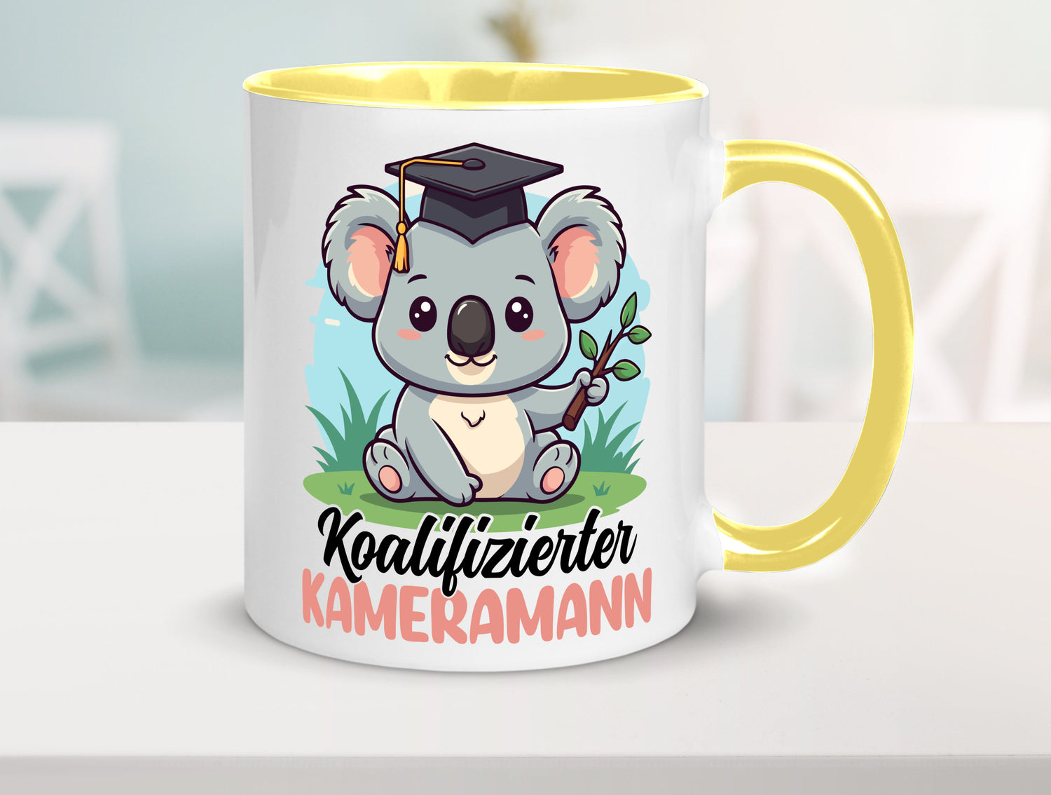 Koalifizierter Kameramann | Kamera lustiger Spruch Geschenk Humor Geschenkidee