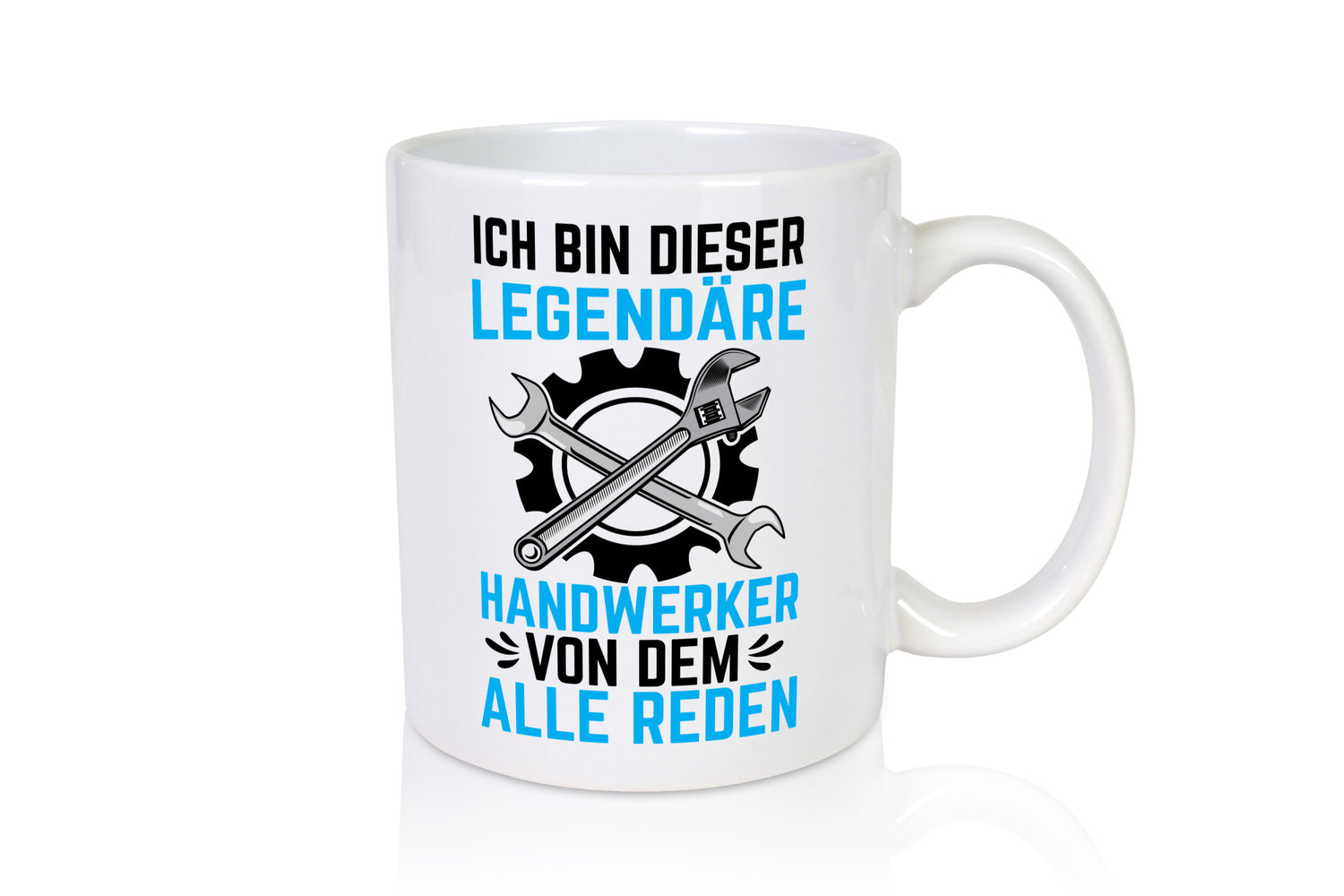 Legendäre Handwerker von dem alle Reden | v2 Geschenkidee Humor Tasse