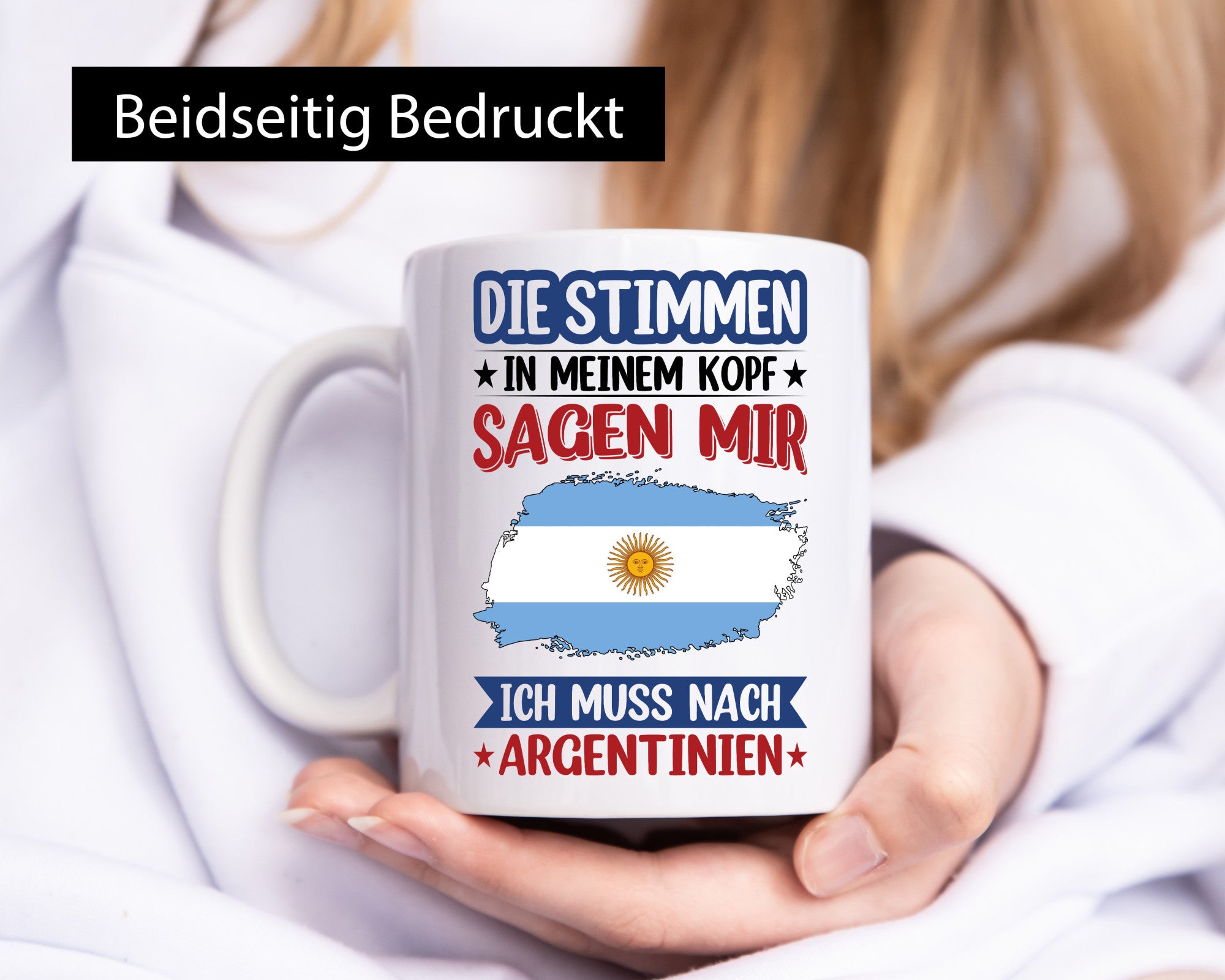 Argentinien | Urlaub Stimmen in meinem Kopf Traumland lustig Humor Geschenkidee
