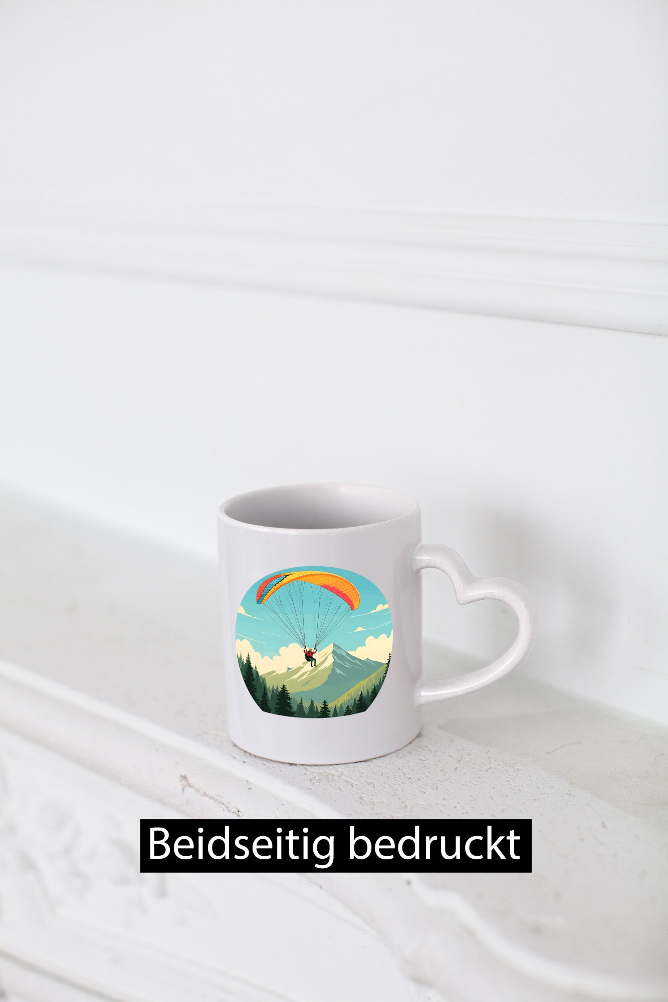 Gleitschirm | Motiv Paragleiter Gleitschirmfliegen vl9 Humor Geschenkidee Tasse