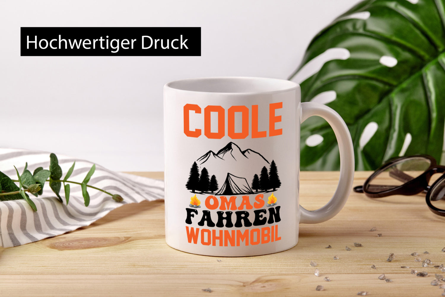 Coole Omas Fahren Wohnmobil | Camping lustig Familie Geschenkidee Geschenk Tasse