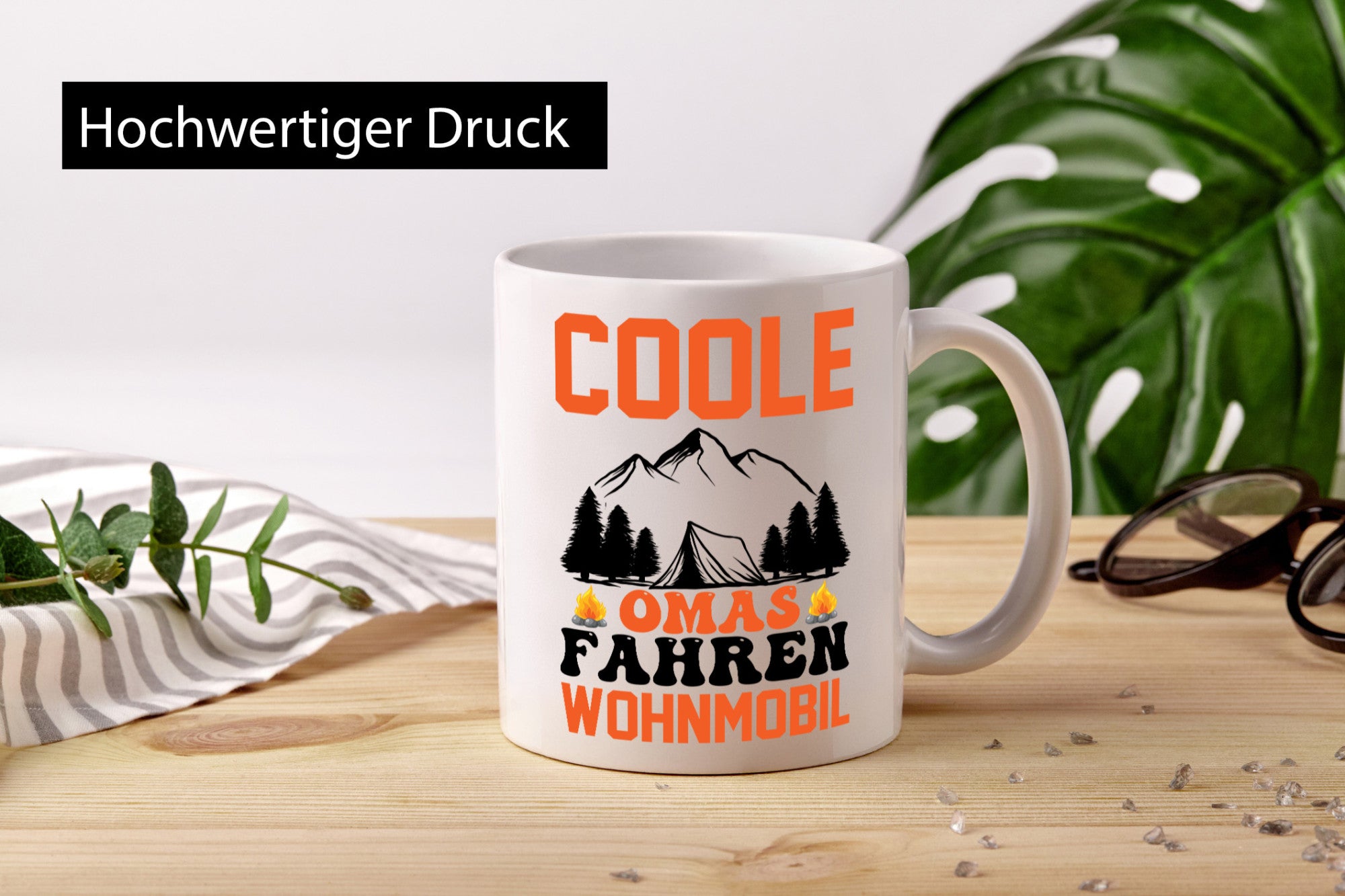 Coole Omas Fahren Wohnmobil | Camping lustig Familie Geschenkidee Geschenk Tasse