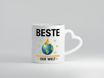 Welt Beste Schwimmlehrerin | schwimmen Lehrer Sport Humor Geschenkidee Tasse