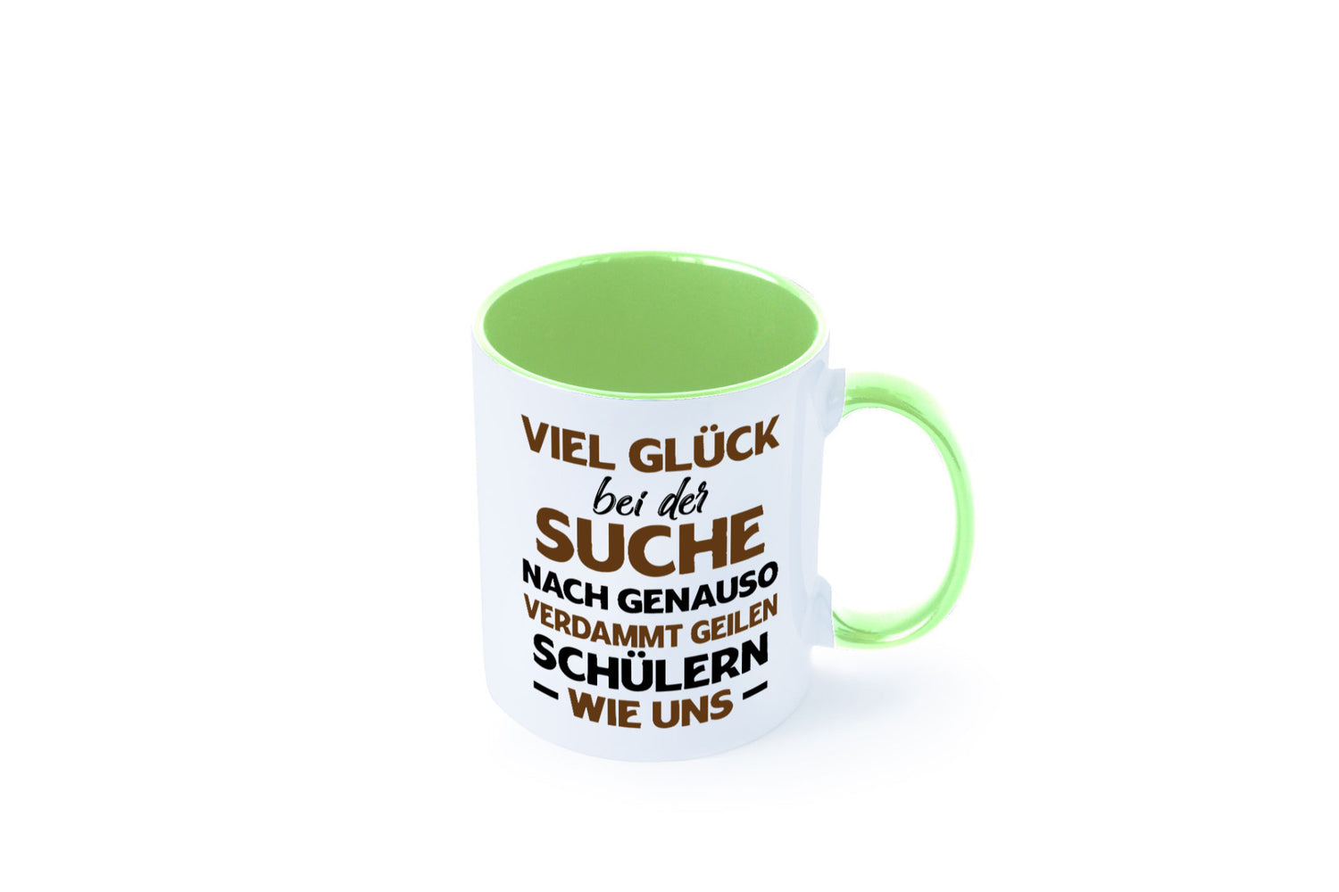 Viel glück | Geile schüler Schule Beste Lehrerin lustig Humor Geschenkidee