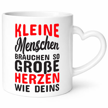 Kindergarten Teacher Mug | Beautiful Quote Big Heart Caregiver Gift Idea Humor