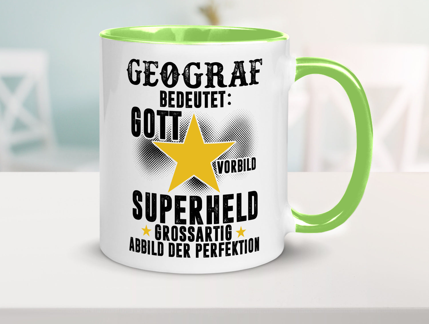 Bedeutung von Geograf | Geografie lustiger Spruch Geschenk Humor Geschenkidee