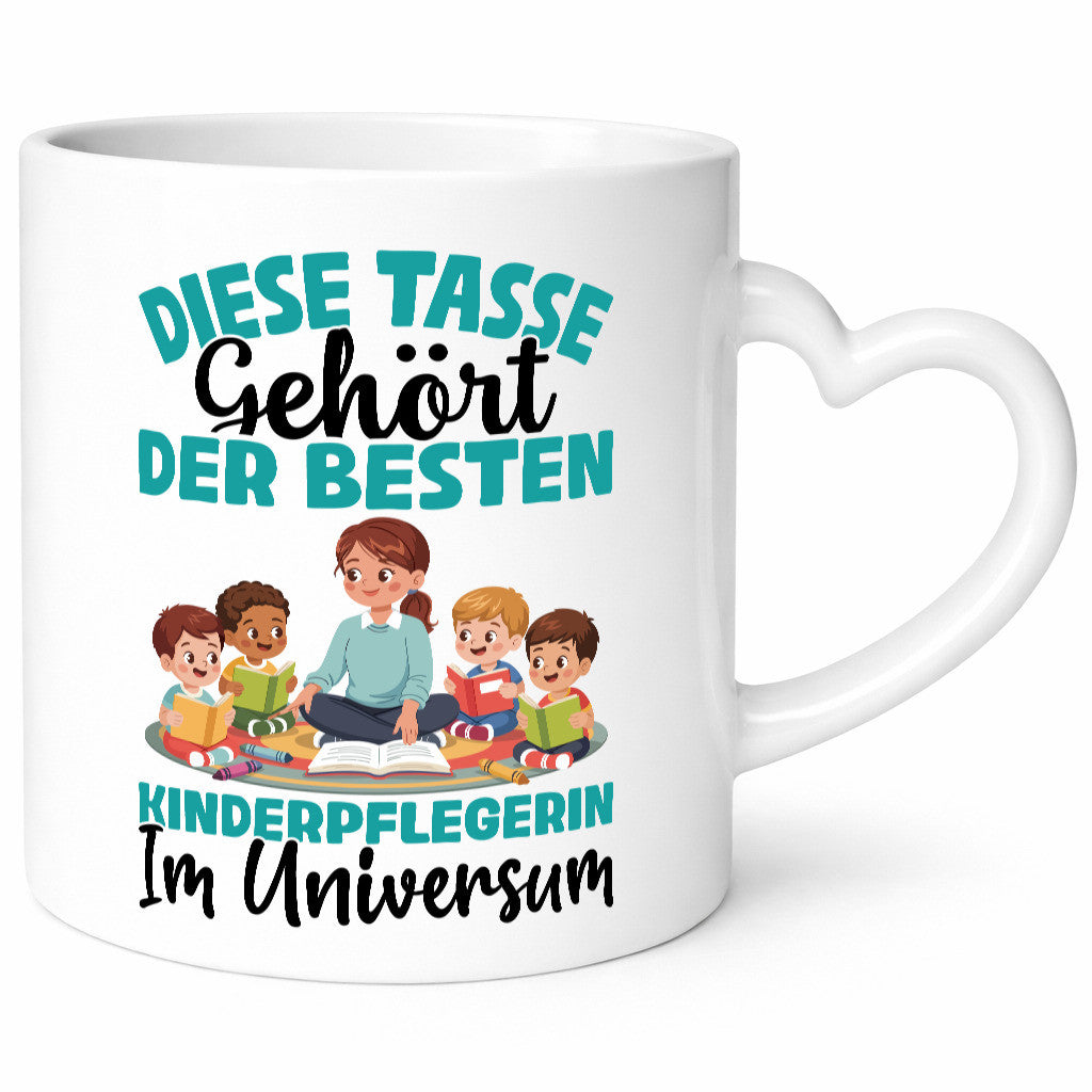 Im Universum: Kinderpflegerin | Kinder Pflegeberuf Geschenkidee Arbeit Kollegen