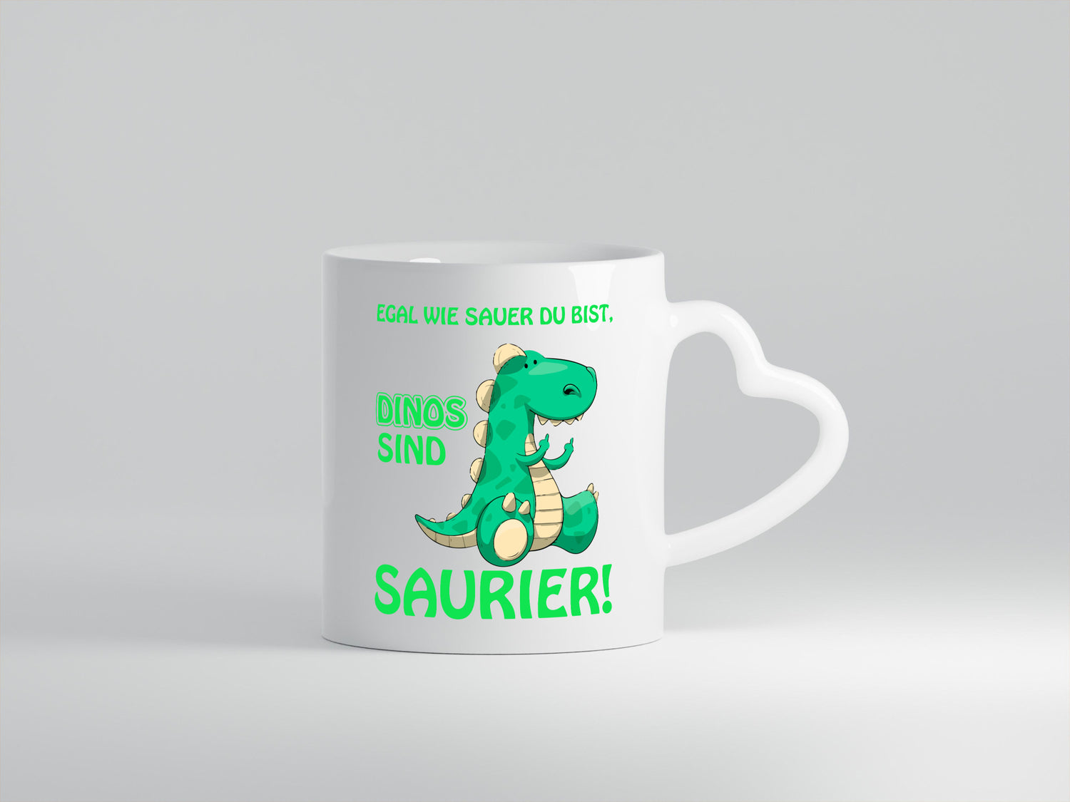 Dinos sind Saurier | witziger Dinosaurier Spruchtasse lustig Humor Geschenkidee