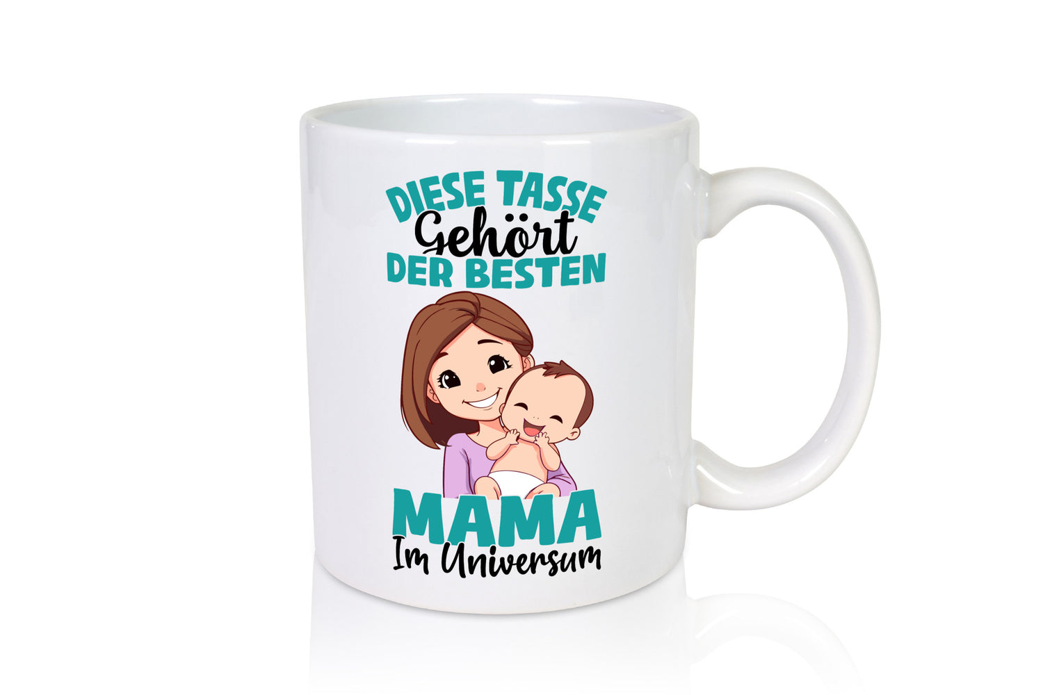 Im Universum: Mama | Muttertag Familie lustig Geschenkidee Geschenk Tasse