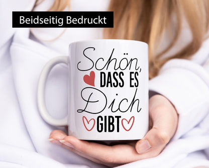 Schön dass es dich gibt | Dankeschön Dankbarkeit Liebe lustig Humor