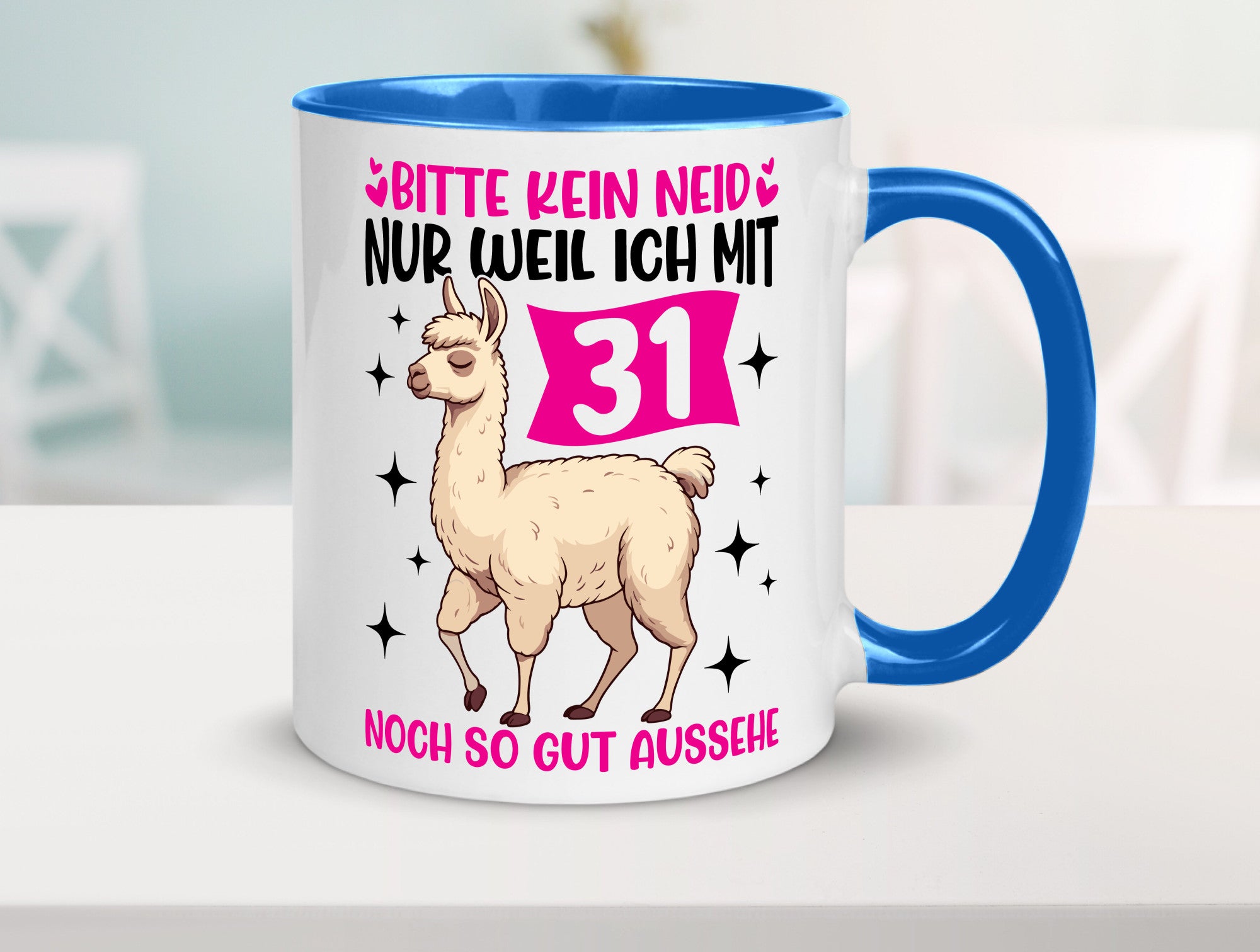31. Geburtstag | 31 Jahre Lama gut aussehen lustiger Spruch Geschenk