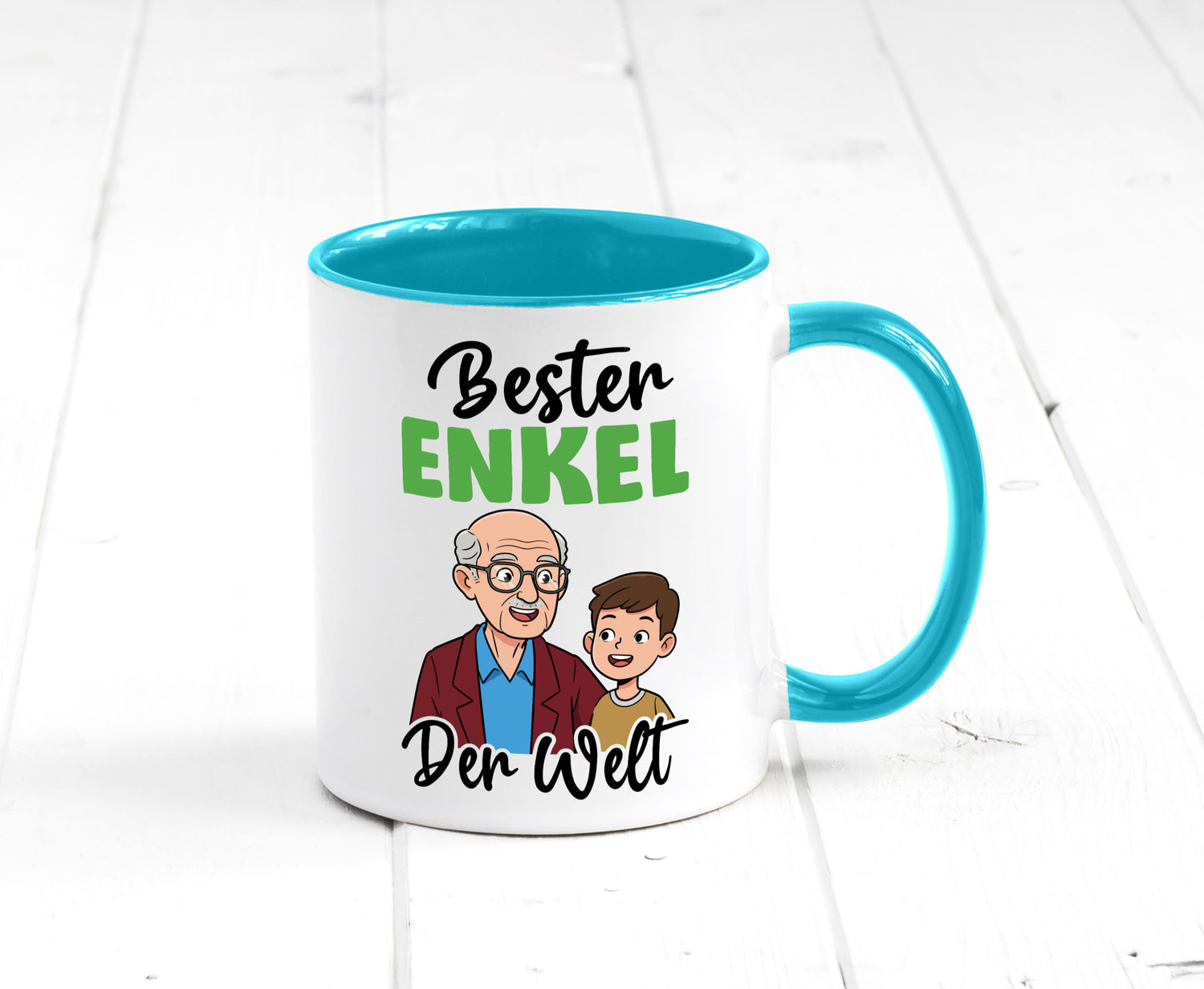 Bester Enkel | Großmutter Großvater Oma Opa lustiger Spruch Geschenk Familie