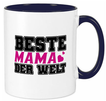 Beste Mama Geschenk Familie Geschenkidee lustiger Spruch Tasse