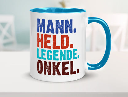 Legende Onkel | Männer Tasse Patenonkel Humor Mann lustig Geschenkidee Geschenk