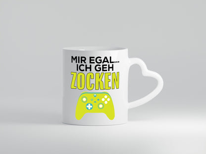 Mir egal ich geh Zocken | Gamer Zocker Geschenk Humor Geschenkidee lustiger