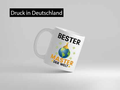 Welt Bester Master | Universität Student Humor Geschenkidee Tasse