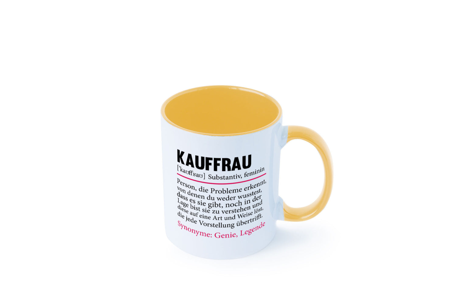 Kauffrau | Humor Spruch Definition Kauffrauen Geschenkidee Tasse
