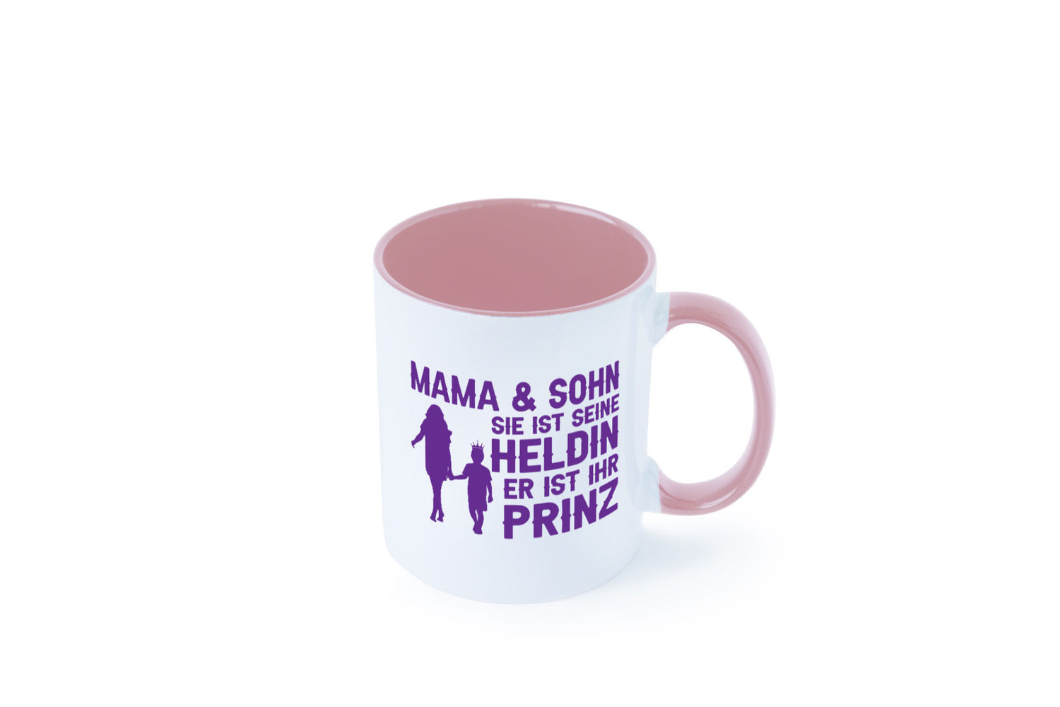Mama &amp; Sohn | Helding Prinz Mutterliebe Geschenkidee Familie Humor Tasse