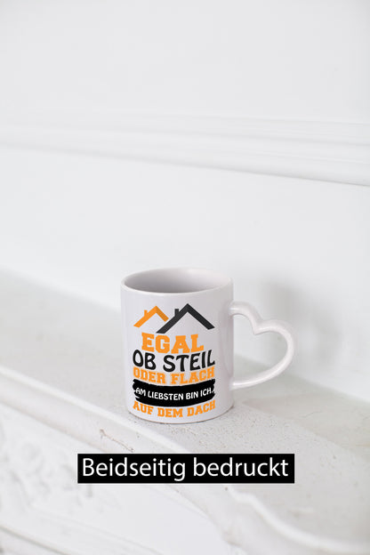 Dachdecker Spruch | Beruf Tasse lustiger Geschenk Arbeit Kollegen Büro