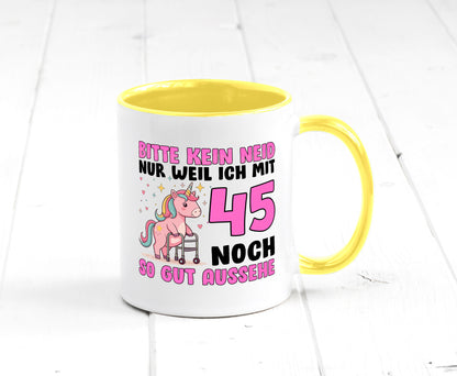 45. Geburtstag | 45 Jahre Mit noch so gut aussehen Geschenk Geschenkidee