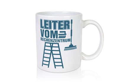 Leiter vom Rechenzentrum | Wortwitz Tasse Gärtner lustig Humor Geschenkidee