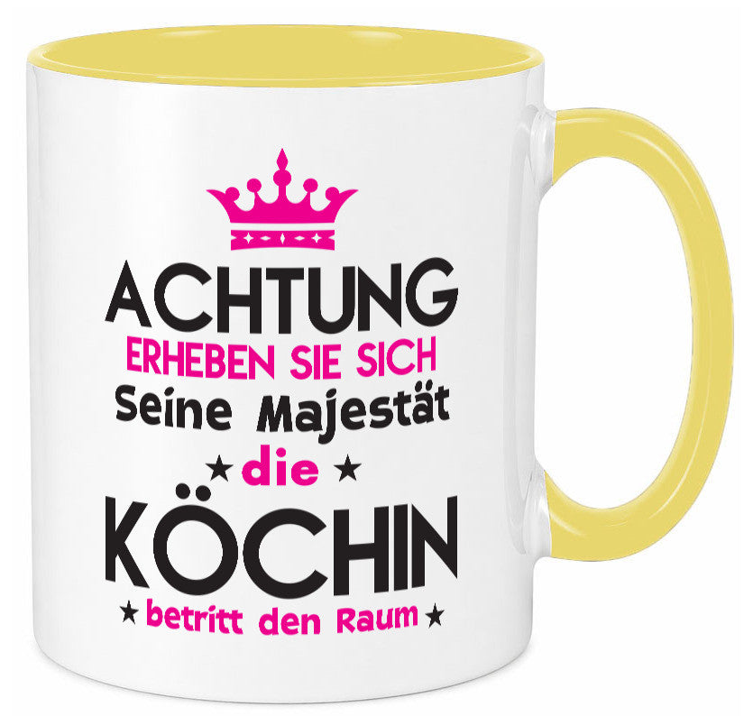 Seine Majestät Köchin | Chefköchin Chefkoch Humor Arbeit Kollegen Büro