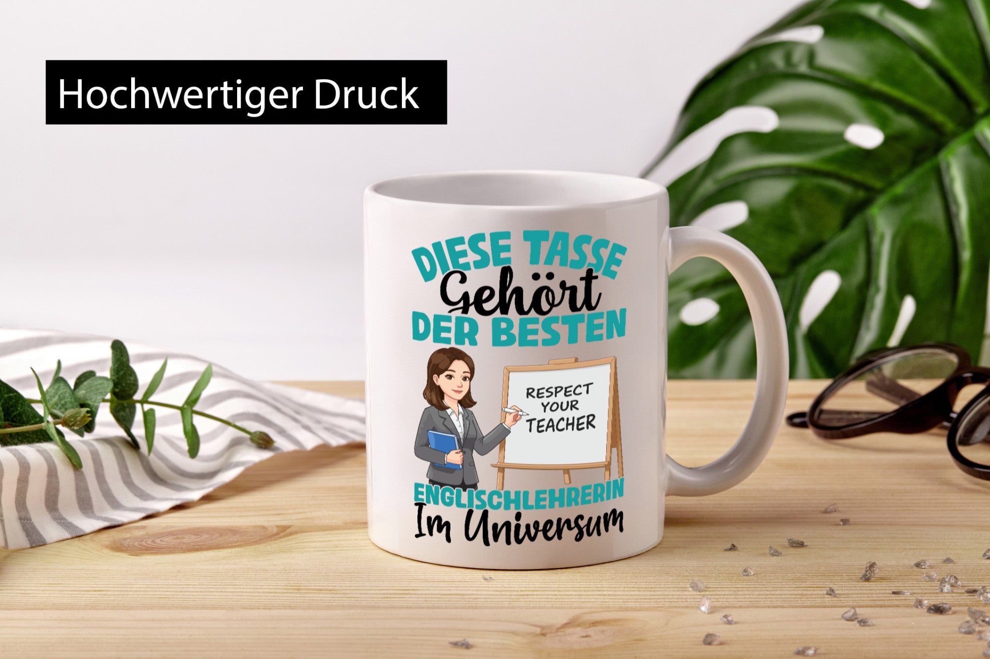 Im Universum: Englischlehrerin | Englisch Lehrerin Geschenk Humor Geschenkidee