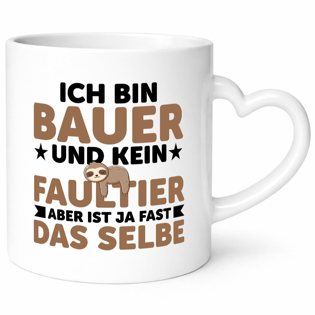 Ich bin kein Faultier: Bauer | Bauernhof Landwirtschaft lustiger Spruch
