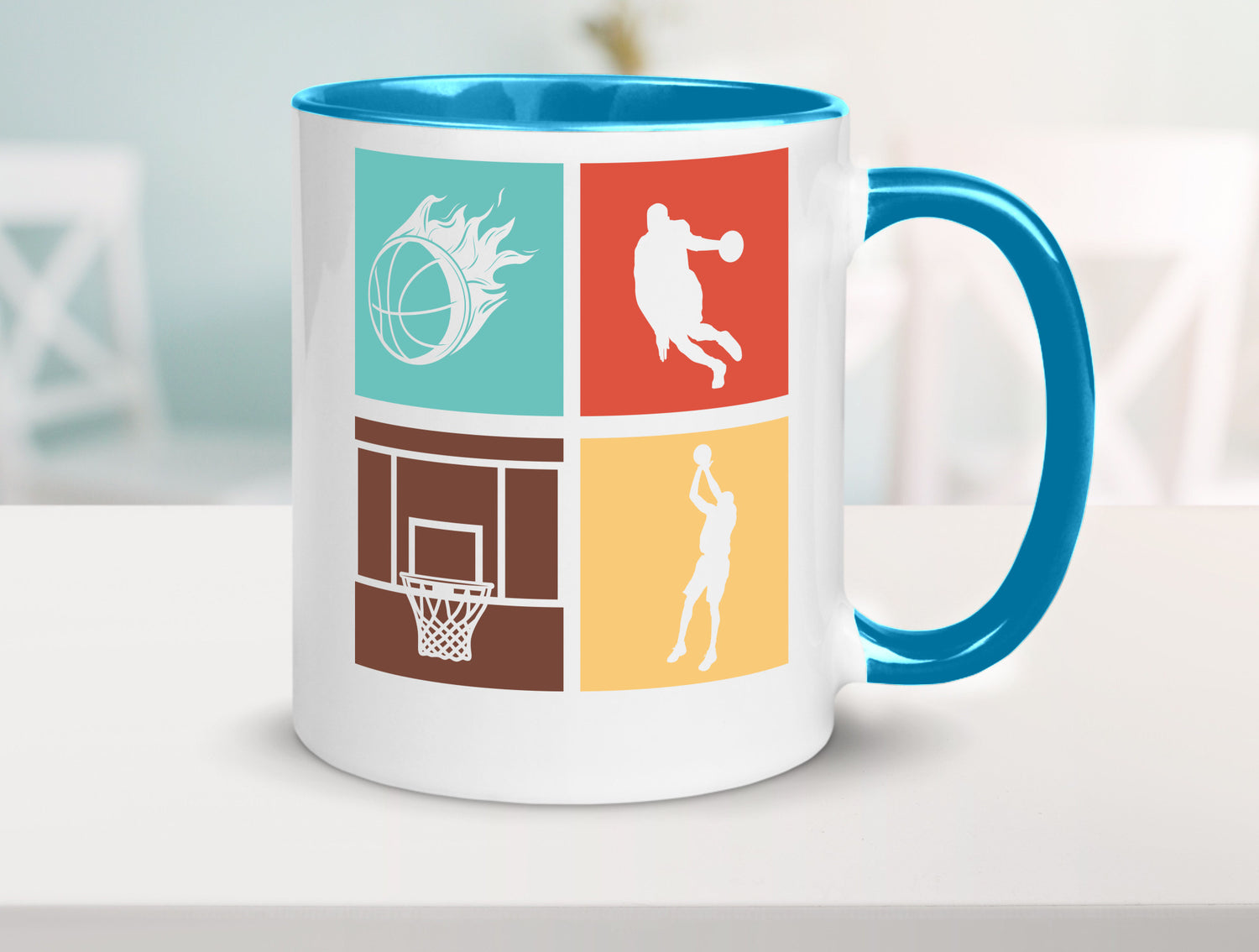 Basketball | Sportfan Slam Dunk Teamplayer NBA Humor Geschenkidee Tasse