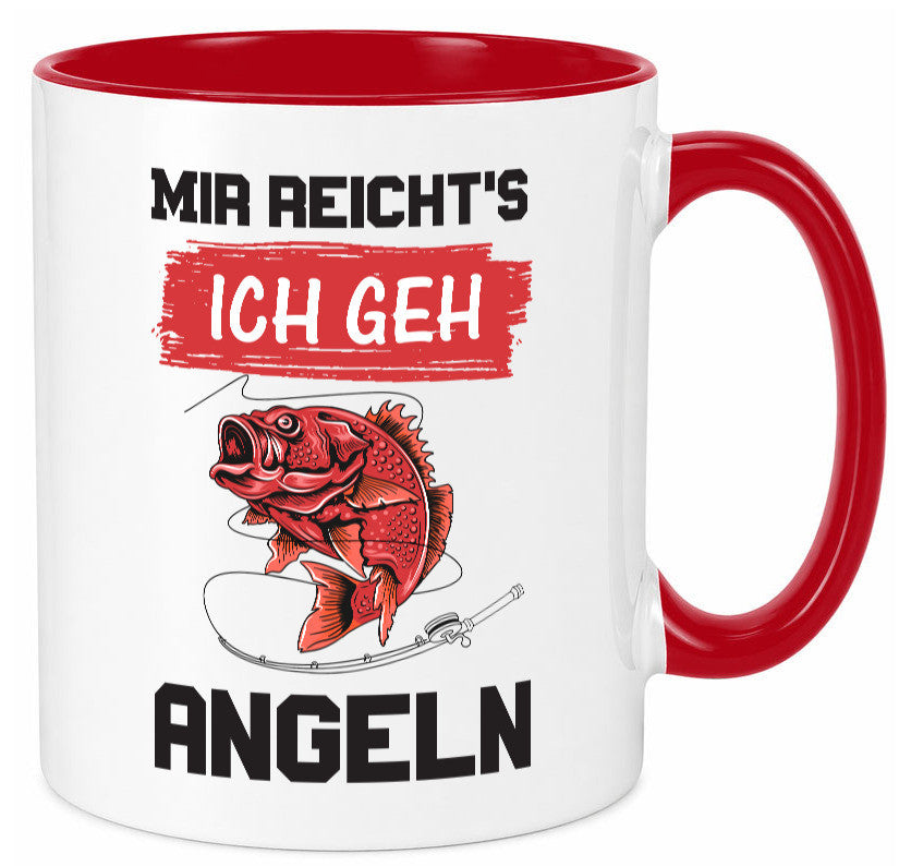 Ich geh angeln | Angler Tasse Fisch Fischer Humor lustig Geschenkidee Geschenk