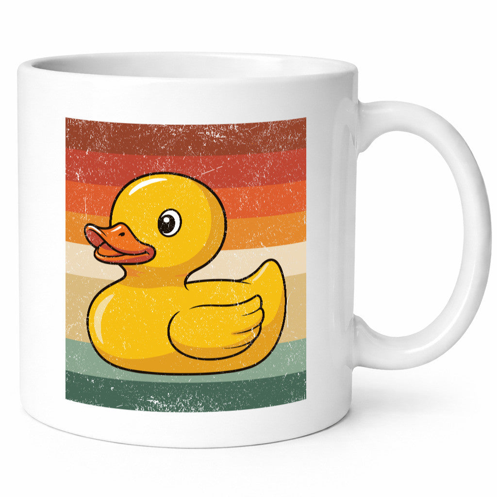 Enten | Entchen Gummiente Retro Vintage Geschenkidee Humor Tasse