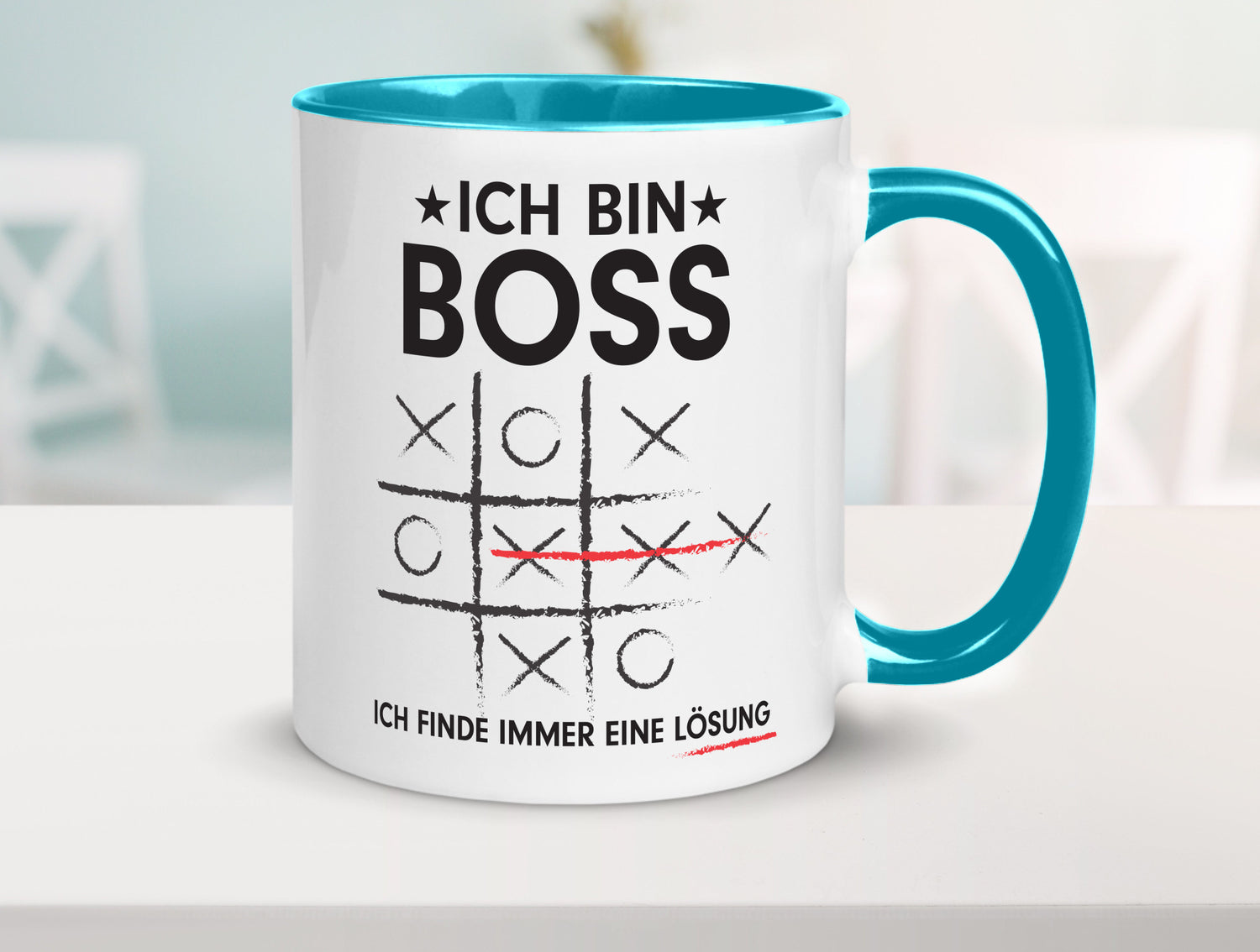Lösung finden: Boss | Führungskraft Vorgesetzter v2 lustig Humor Geschenkidee