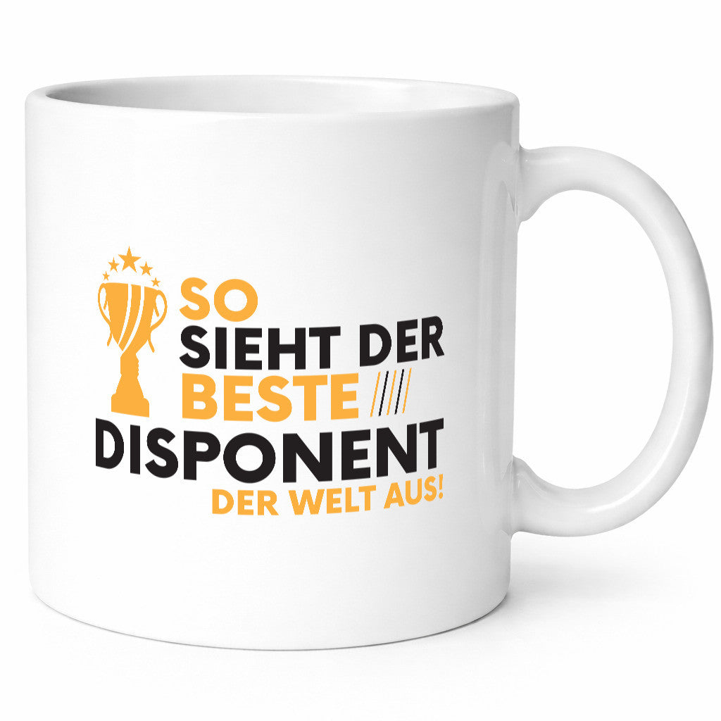 Der Weltbeste Disponent | Zuteiler Geschenkidee Humor Tasse