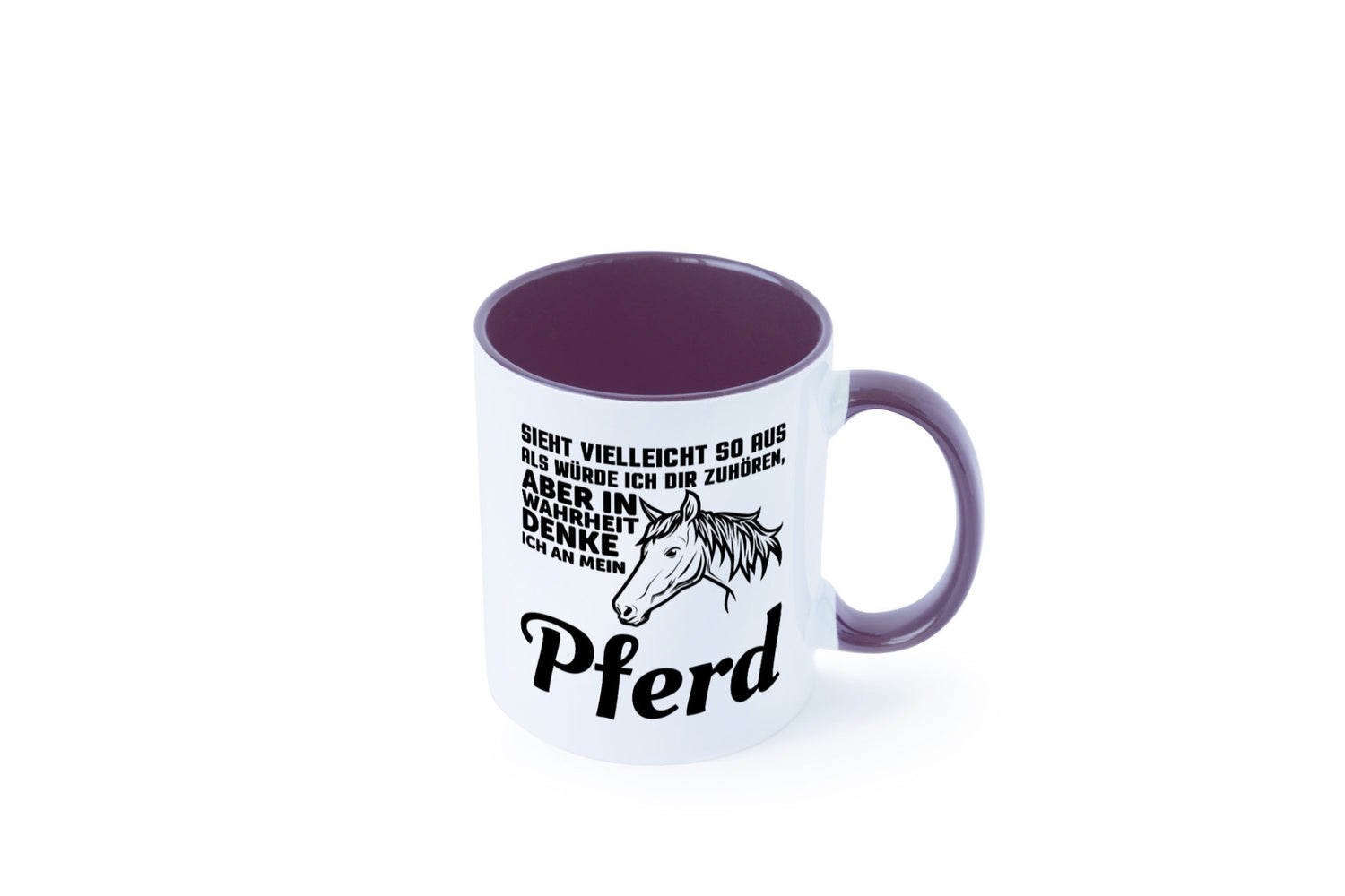 Pferde Spruch | Reiterin Tasse Pferdesport Reiten Humor Geschenkidee