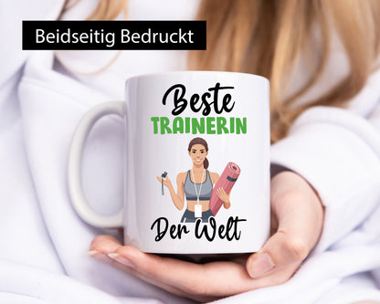 Beste Trainerin | Sportverein Humor v2 lustiger Spruch Geschenk Geschenkidee