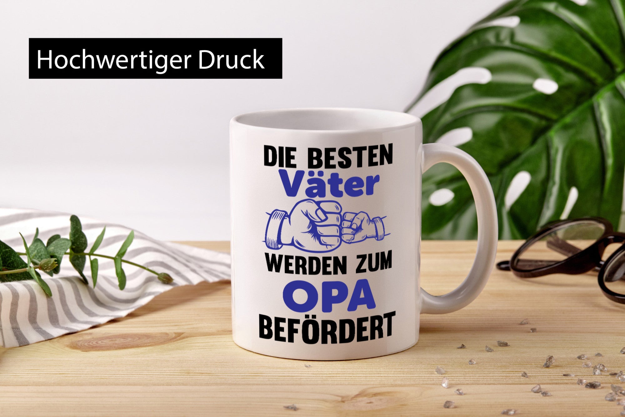 Beste Väter werden zum Opa befördert | Fäuste lustiger Spruch Geschenk Familie