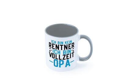 Rentner | Vollzeit Opa Pension Ruhestand Großvater lustiger Spruch Geschenk