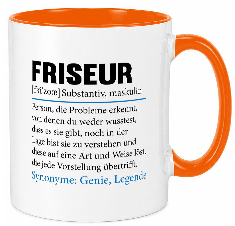 Friseur | Spruch Frisör Beruf lustig Humor Arbeit Kollegen Büro Geschenkidee