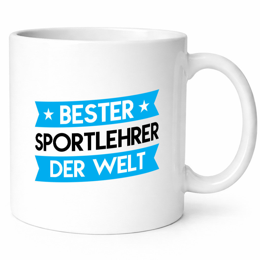 Bester Sportlehrer | Lehrer Sport Humor Geschenkidee Tasse