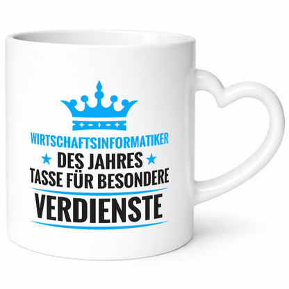 Besonderer Verdienst: Wirtschaftsinformatiker lustig Humor Geschenkidee
