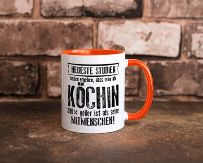 Neuste Studien: Köchin | Chefköchin Chefkoch Geschenk Arbeit Kollegen Büro