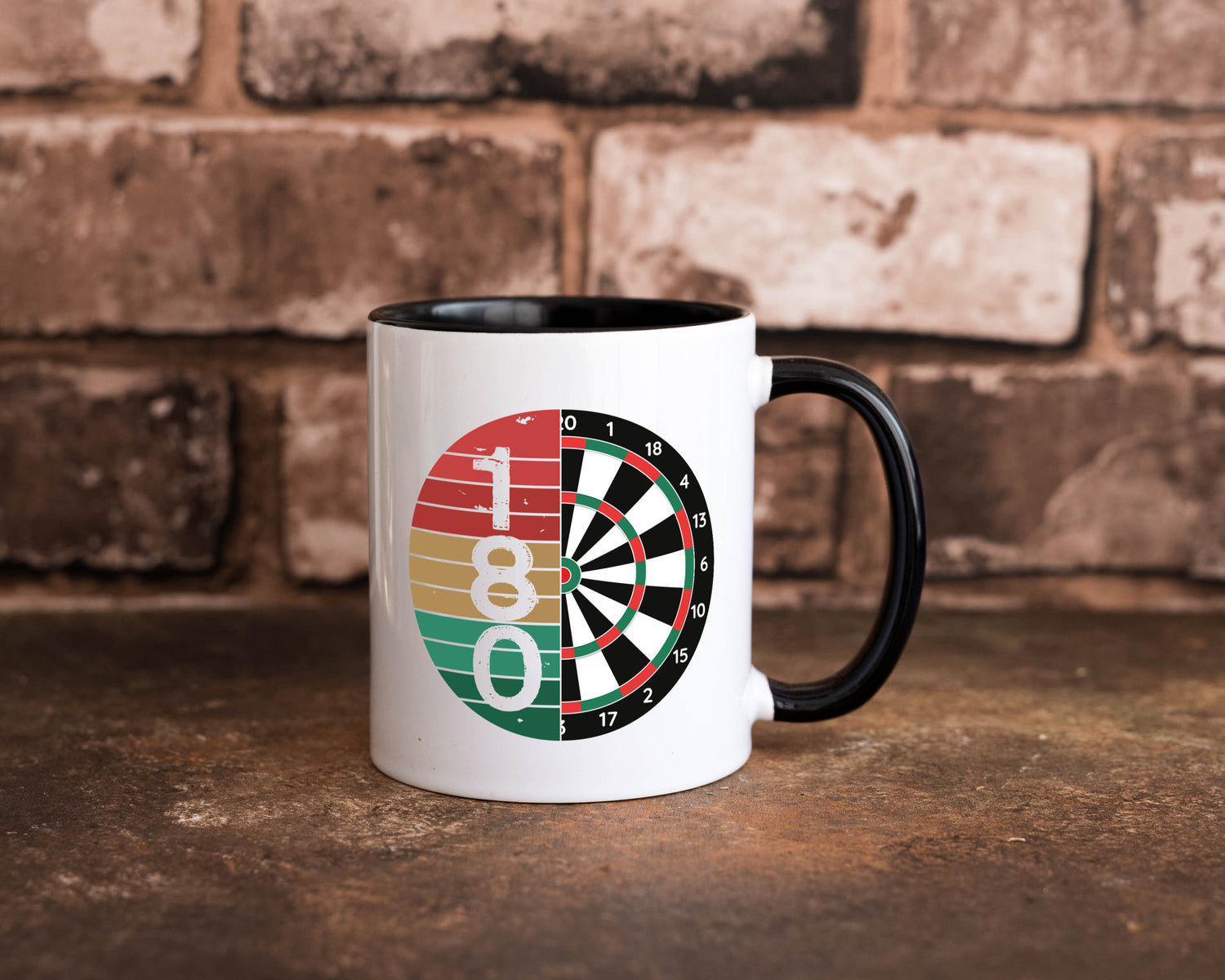 Dartsboard | Retro Dartspieler Kollege Freunde Geschenkidee Arbeit Kollegen