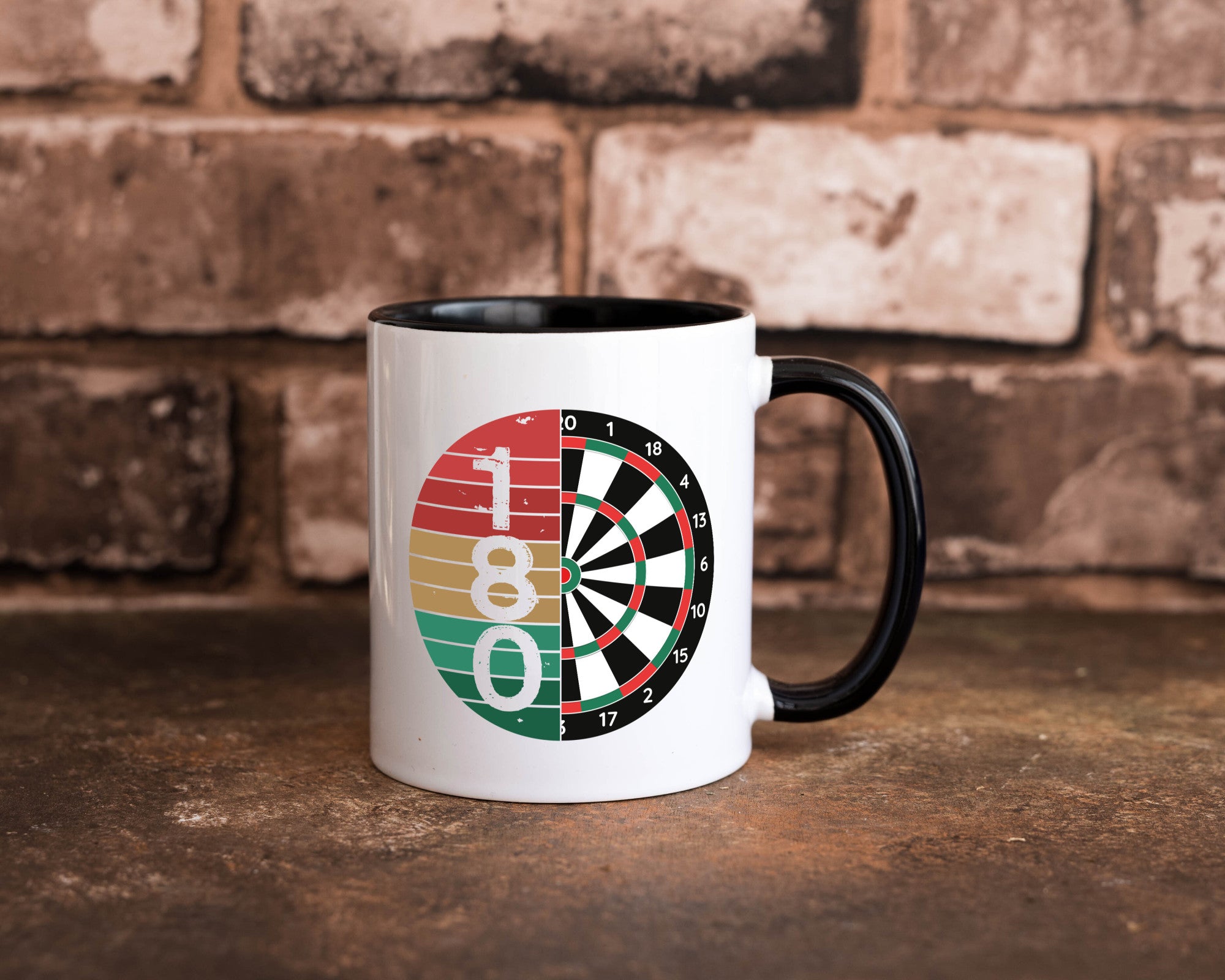 Dartsboard | Retro Dartspieler Kollege Freunde Geschenkidee Arbeit Kollegen