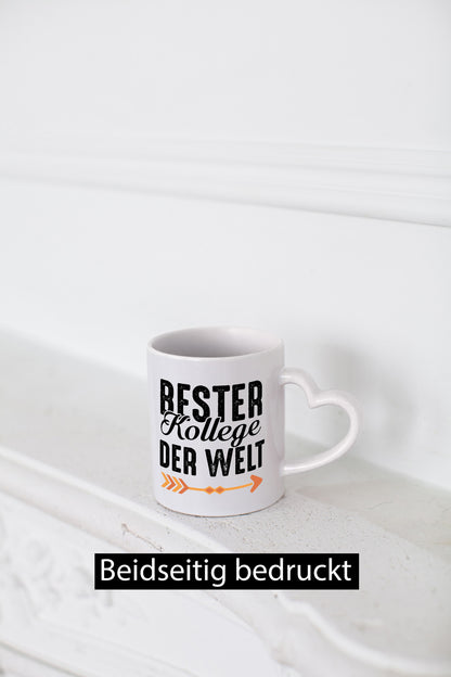 Bester Kollege der Welt | Arbeit Freundschaft lustiger Spruch Geschenk Kollegen