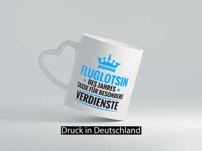 Besonderer Verdienst: Fluglotsin | Flughafen Flugverkehr lustiger Spruch