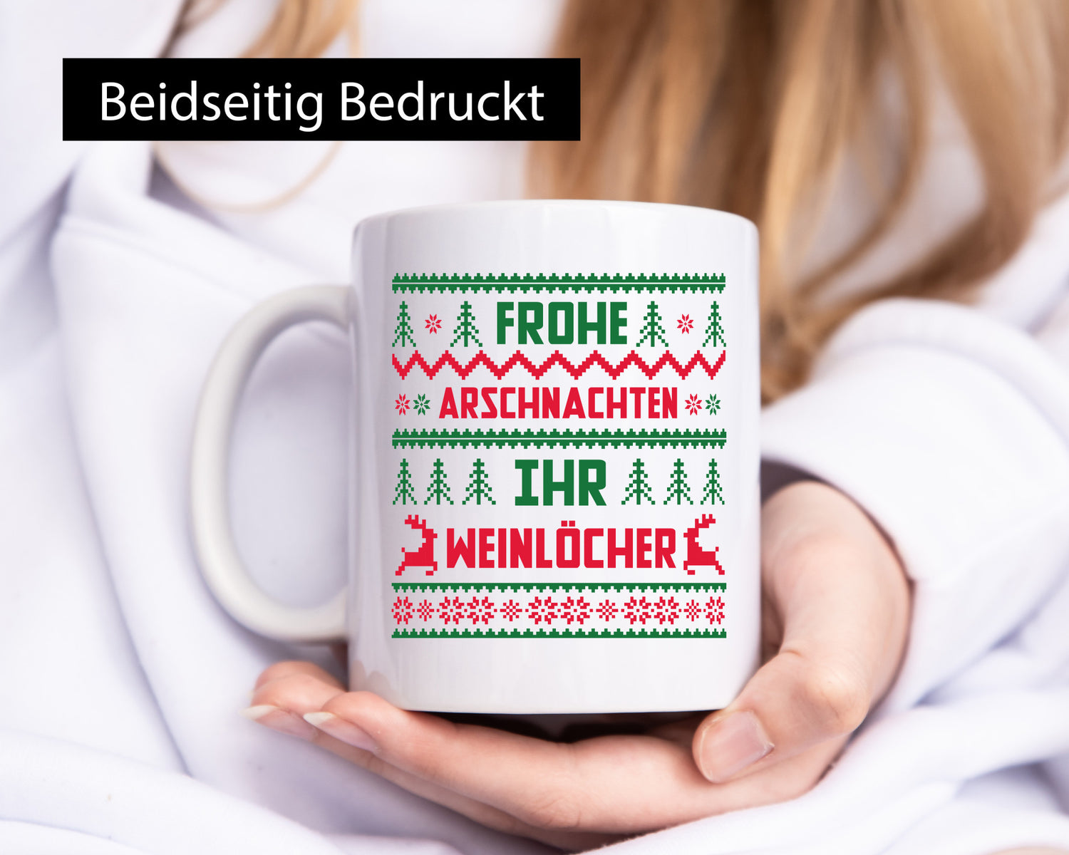 Frohe Arschnachten | Weihnachten Kollege Freunde Geschenk Arbeit Kollegen Büro