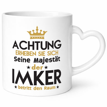 Seine Majestät Imker | Imkerei Geschenk Humor Geschenkidee lustiger Spruch Tasse