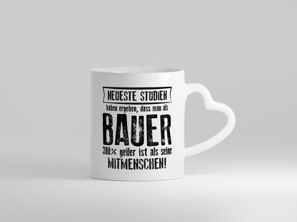 Neuste Studien: Bauer | Bauernhof Landwirtschaft Humor Geschenkidee Tasse
