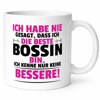 Die Beste Bossin | Führungskraft Vorgesetzte lustiger Spruch Geschenk Humor